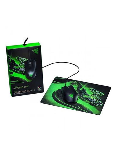 Buy Abyssus Lite &  Goliathus Mobile Construct Edition - Mouse and Mouse Mat Bundle - RZ83-02730100-B3M1 Black in Saudi Arabia