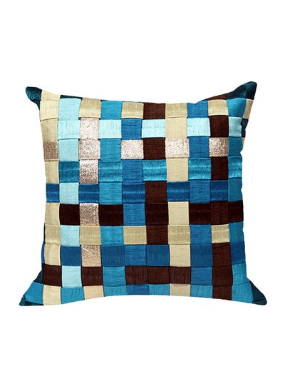 Buy Decorative Pillow Turquoise 40x40cm in UAE