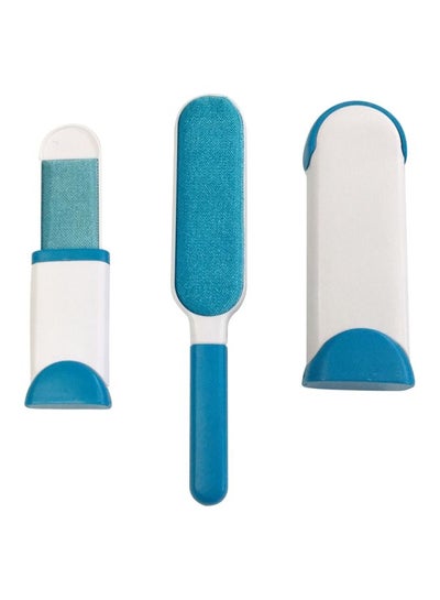 Buy Reusable Fur And Lint Remover Kit Blue/White in Saudi Arabia