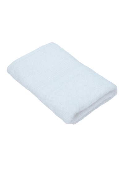 Buy Prima Textured Bath Towel White 70 x 140cm in Saudi Arabia