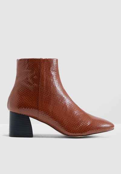 babe block heel boots