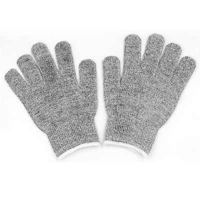 Buy Cut Resistant Safety Gloves Grey 1.6x1.1x0.3cm in UAE