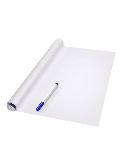 Buy Teaching Soft Whiteboard Sticker Multicolour 60x200centimeter in UAE