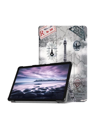 اشتري Tri-Fold Case Cover For Samsung Tab A 10.5 Inch T590 متعدد الألوان في الامارات