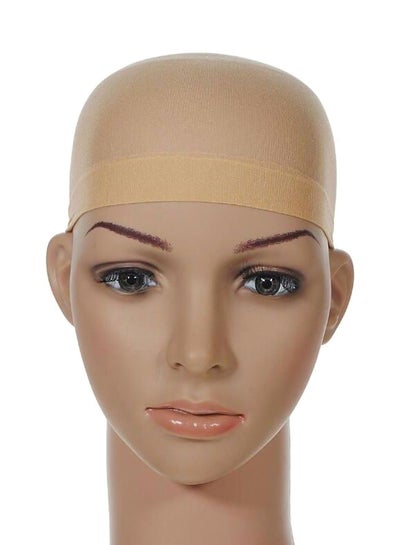 Buy High Elastic Wig Cap Beige in Saudi Arabia