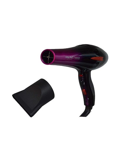 Buy Professional Hair Dryer Purple/Black in Saudi Arabia