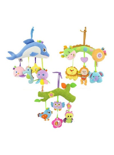 Buy Bird And Flower Design Soft Crib Toy in Saudi Arabia