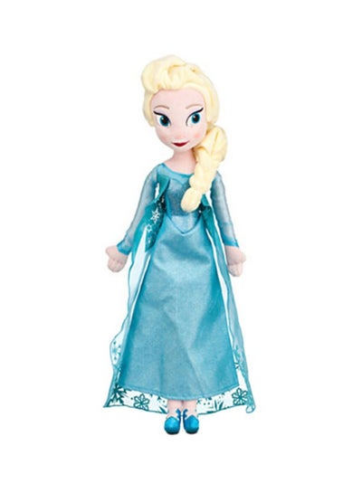 Buy 2-Piece Frozen Themed Princess Elsa Anna Plush Toy in Saudi Arabia