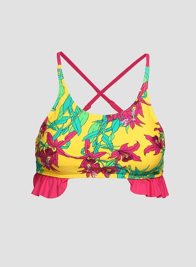 اشتري Vmtropic Swim Top Yellow في السعودية