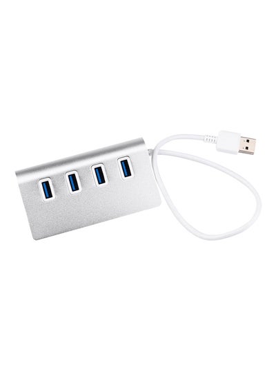Buy 4 Port USB Hub Silver in UAE