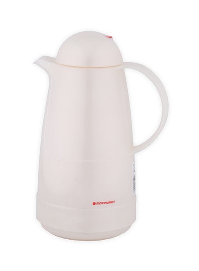 Buy Coffee And Tea Vacuum Flask White 1.5Liters in Saudi Arabia