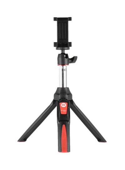 Buy Universal Handheld Extendable Tripod Selfie Stick With Remote Control Black in Saudi Arabia