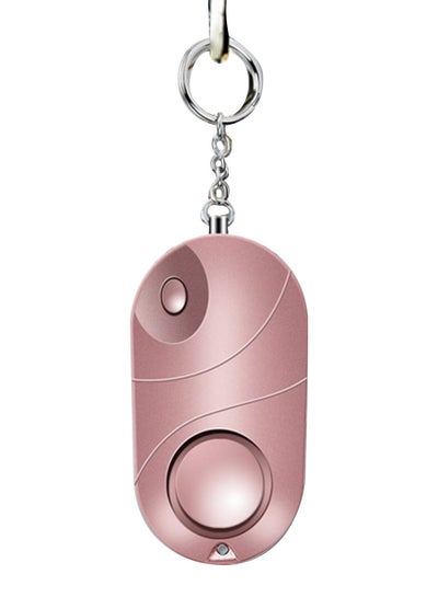 Buy Self-Defense Security Alarm Keychain Pink in UAE