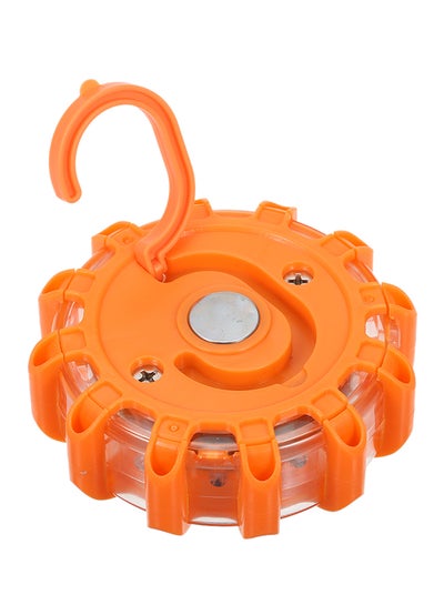 اشتري 3W 15 LED Emergency Light Beacon Warning Roadside Flash Lamp Orange 10.8 X 10.5 X 4 سنتيمتر في الامارات