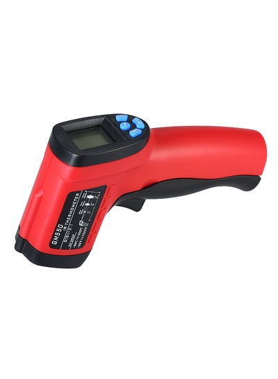 Buy Handheld Non-contact IR Infrared Thermometer Digital Temperature Tester Red in Saudi Arabia