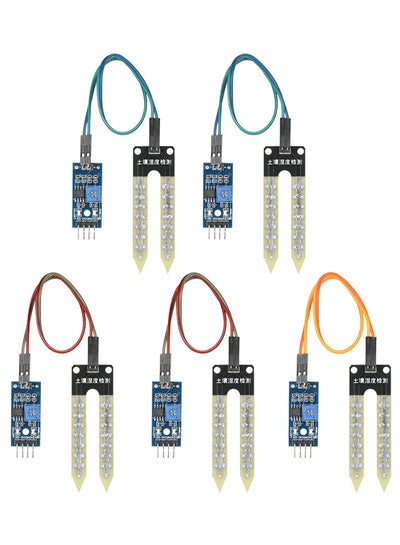 Buy 5-Piece Soil Detection Tester Multicolour in UAE