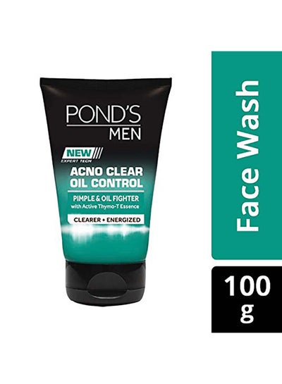 Buy Men Acno Clear Oil Control Face Wash 100grams in UAE