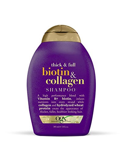 Buy Thick And Full Biotin And Collagen Shampoo 385ml in Saudi Arabia