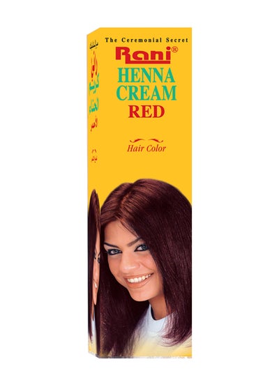اشتري RANI HENNA CREAM 50G red 141grams في السعودية