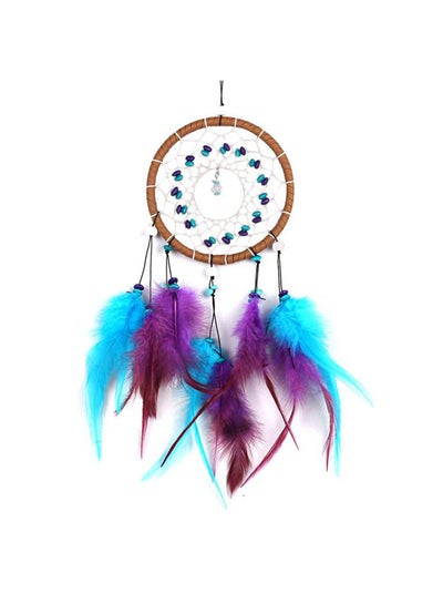 اشتري Circular Feather Dream Catcher متعدد الألوان 40 سنتيمتر في الامارات