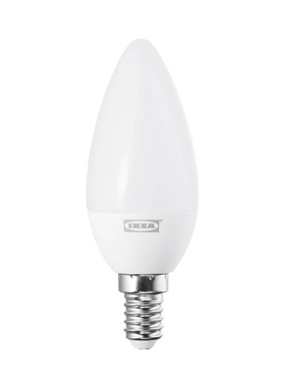 Buy LED Bulb Lumen Dimmable Warm Dimming Chandelier Opal - E14 400 White in Saudi Arabia