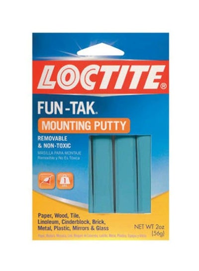 Buy Fun-Tak Mounting Putty Green 0.5x4x3.2inch in Saudi Arabia