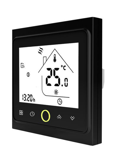 Buy 16A Electric Heating Thermostat With LCD Display Black 0.228kg in UAE