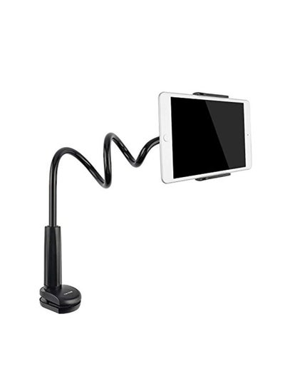 Buy Gooseneck Rotating Flexible Arm Mount Holder For Tablet 10.5-Inch Black in UAE