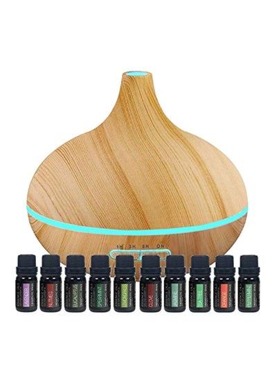 Ultimate Aromatherapy Diffuser & Essential Oil Set - Ultrasonic Diffuser & Top