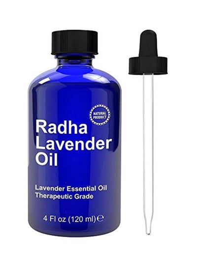 Buy Lavender Therapeutic Grade Essential Oil Clear 120ml in UAE