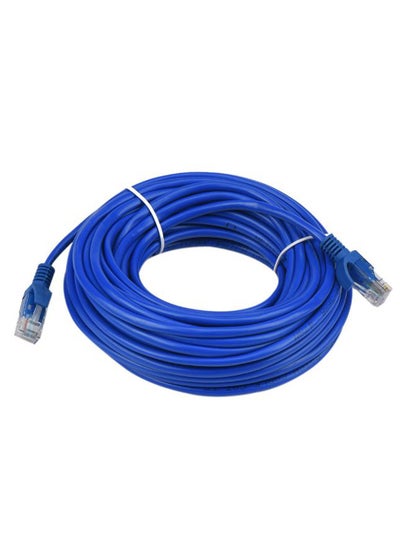 Buy Ethernet Internet LAN CAT5e Network Cable Blue in Saudi Arabia