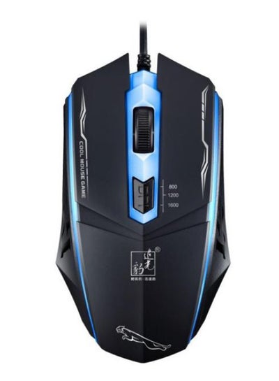 Buy LED Optical Gaming Mouse Black in Saudi Arabia