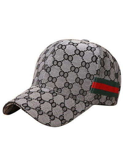 اشتري قبعة رياضية قابلة للتعديل رمادي/أسود في السعودية