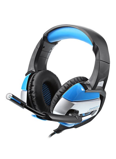 Buy K5 LED Light Stereo Gaming Over-Ear Headsets With Mic -wired in Saudi Arabia