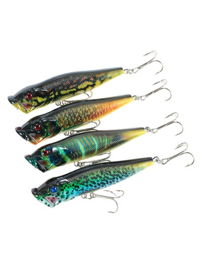 Buy 4-Piece Hard Artificial Floating Fishing Lure Set in Saudi Arabia