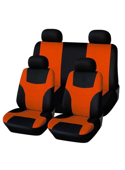 Buy 9-Piece Perfect Fitting Interior Decorative Car Seat Cover Set in UAE