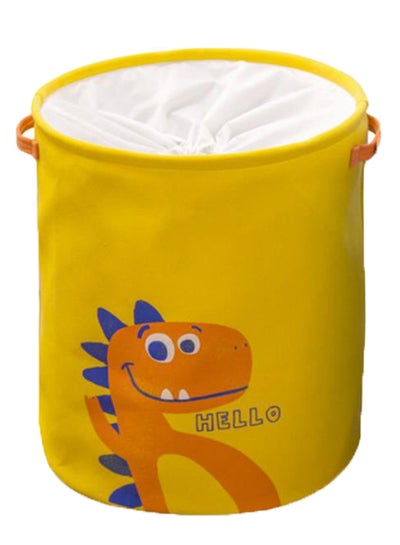 Buy Picnic Laundry Basket Yellow 14x35x20cm in UAE