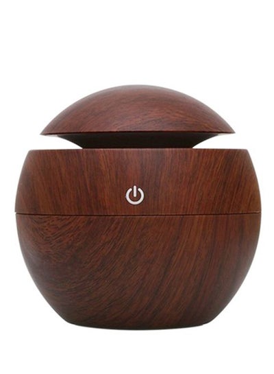 Buy Air Aroma Essential Oil Diffuser Brown 10 x 9.5centimeter in UAE