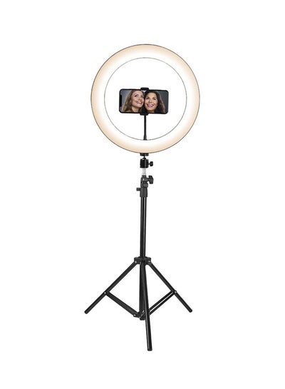 Buy LED Portrait Photography Ring Light Bracket Black in Saudi Arabia