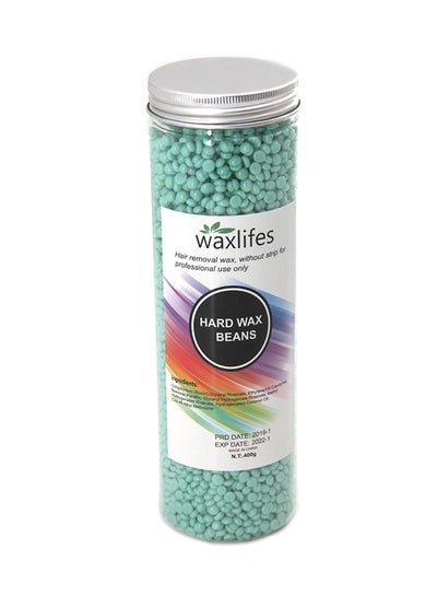 Buy Tea Tree Wax Hard Beans For Hair Removal Green 400grams in UAE