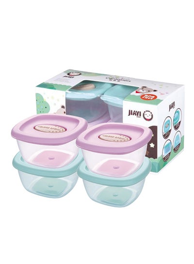 Buy 4-Piece Food Storage Container Set in Saudi Arabia