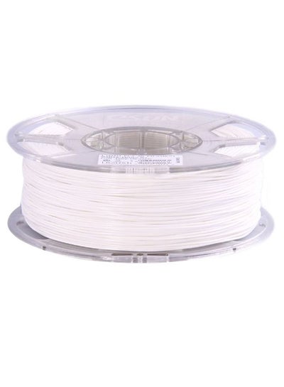 Buy 3D Printer PLA Filament Roll White in UAE