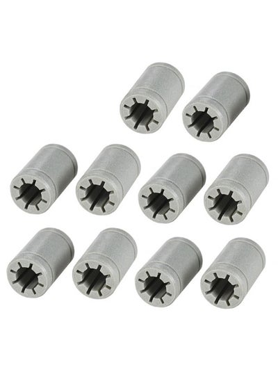 اشتري 10-Piece 3D Printer Solid Polymer Bearing Shaft German Set فضي في الامارات