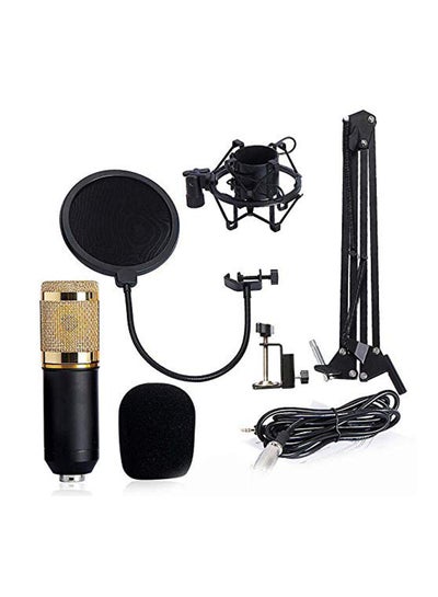 Buy Condenser Microphone With Shock Mount 1839500252 Black in Egypt