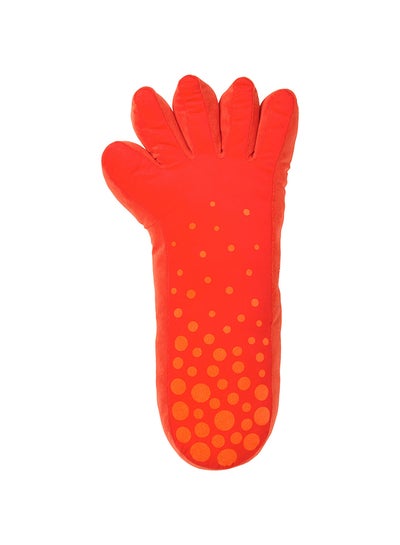 Buy Hand Shape Cushion Polyester Red 60cm in Saudi Arabia