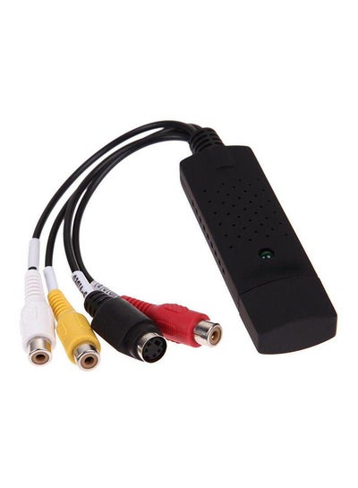 Buy New EasyCap USB 2.0 Audio Video VHS To DVD Converter Capture Card Adapter/3 Chip Multicolour in Egypt