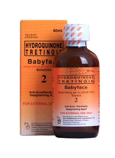 Buy Astringent Hydroquinone Tretinoin Orange 60ml in UAE