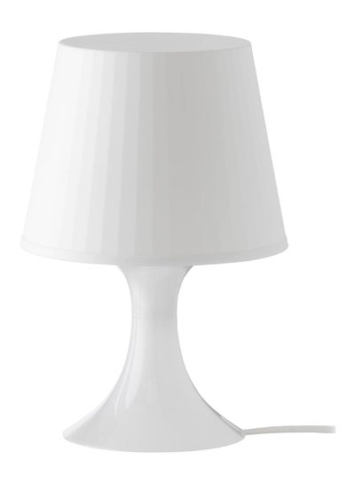 Buy Table Lamp White 29centimeter in UAE