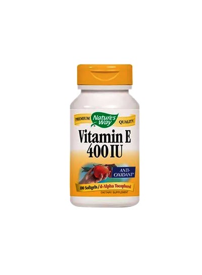Buy Vitamin E 400 IU - 100 Softgels in UAE