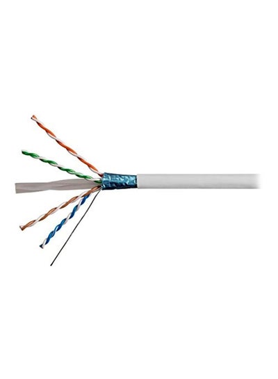 اشتري كابل إيثرنت متعدد الأسلاك Cat6 بمقياس ‎23 AWG أبيض في السعودية